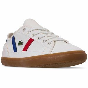 NEW Lacoste Womens Casual Shoes Sideline Lace-Up